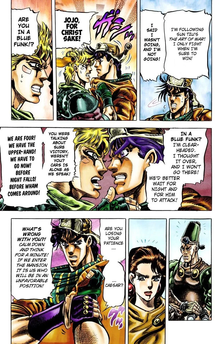 Read JoJo's Bizarre Adventure Part 2 Battle Tendency Official Colored Manga Online