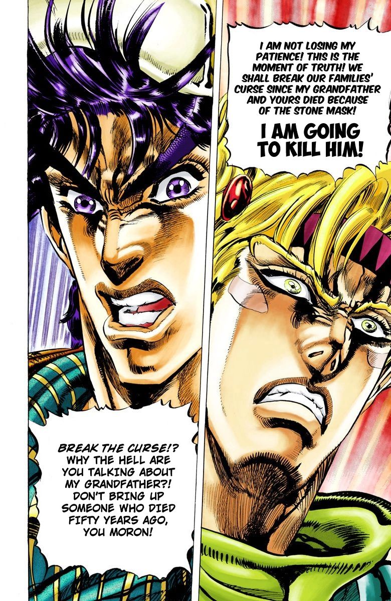 Read JoJo's Bizarre Adventure Part 2 Battle Tendency Official Colored Manga Online
