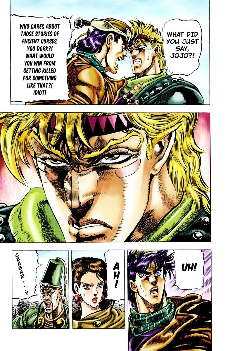 Read JoJo's Bizarre Adventure Part 2 Battle Tendency Official Colored Manga Online