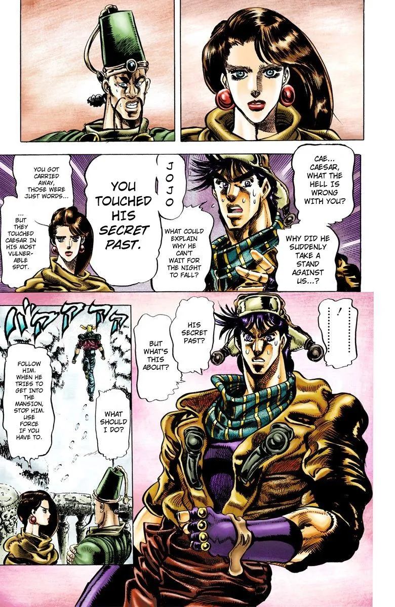 Read JoJo's Bizarre Adventure Part 2 Battle Tendency Official Colored Manga Online