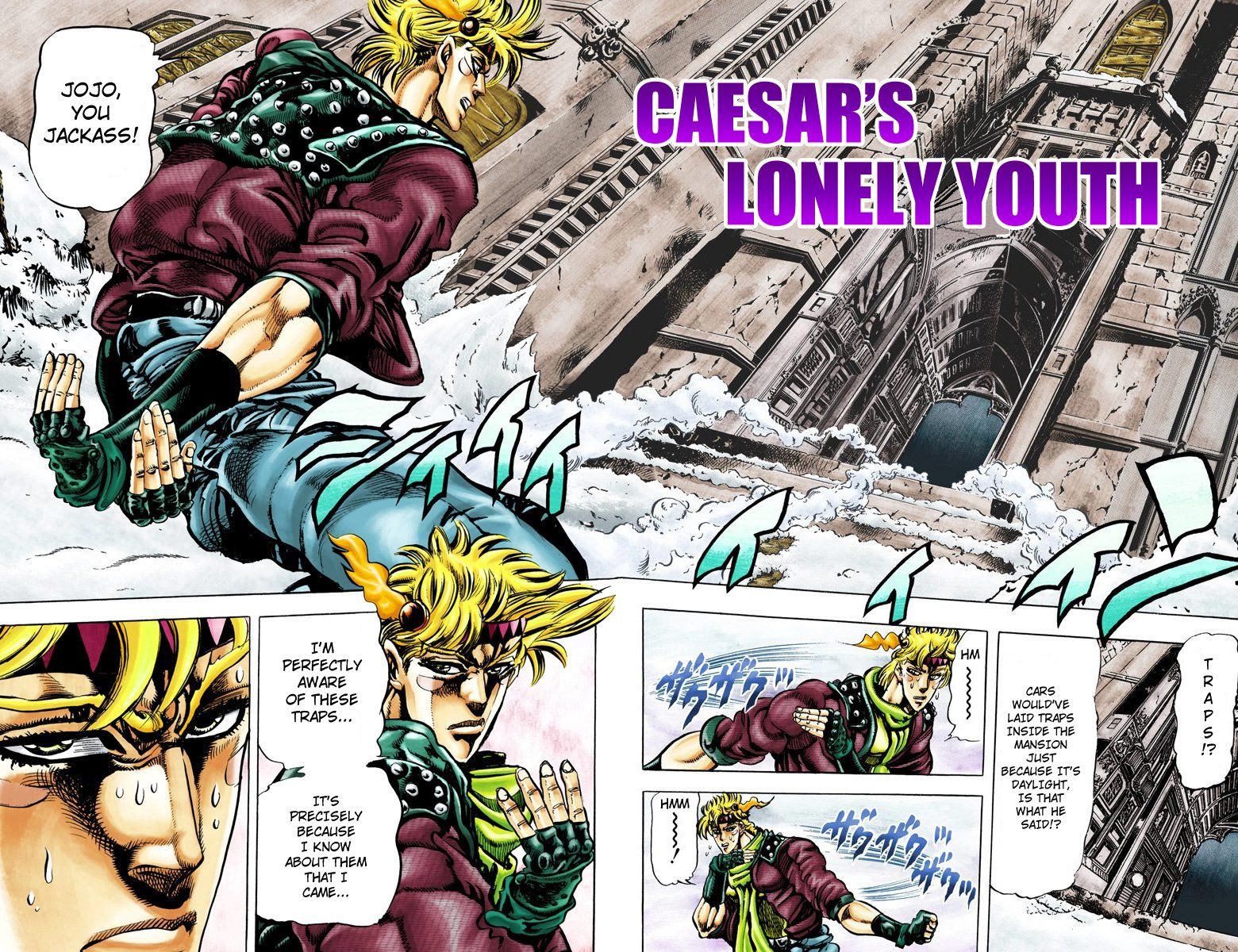 Read JoJo's Bizarre Adventure Part 2 Battle Tendency Official Colored Manga Online