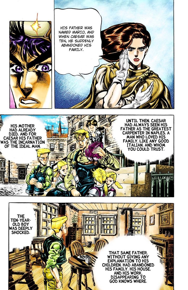 Read JoJo's Bizarre Adventure Part 2 Battle Tendency Official Colored Manga Online