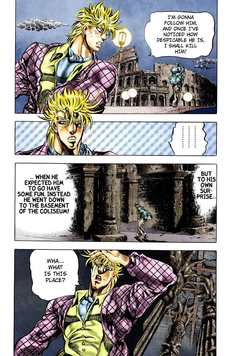 Read JoJo's Bizarre Adventure Part 2 Battle Tendency Official Colored Manga Online
