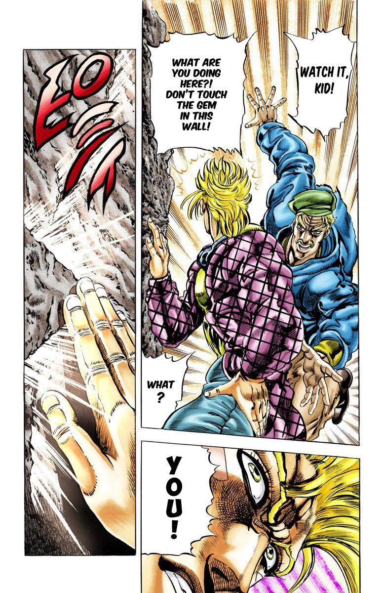 Read JoJo's Bizarre Adventure Part 2 Battle Tendency Official Colored Manga Online
