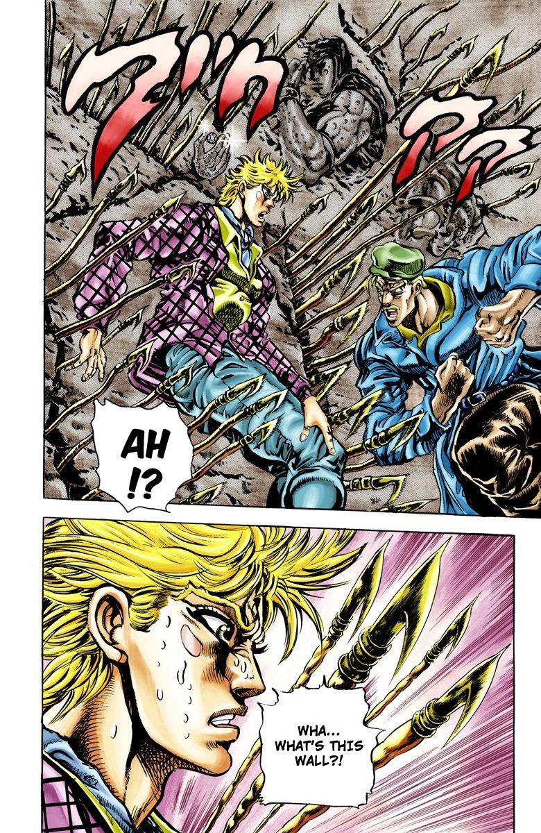Read JoJo's Bizarre Adventure Part 2 Battle Tendency Official Colored Manga Online