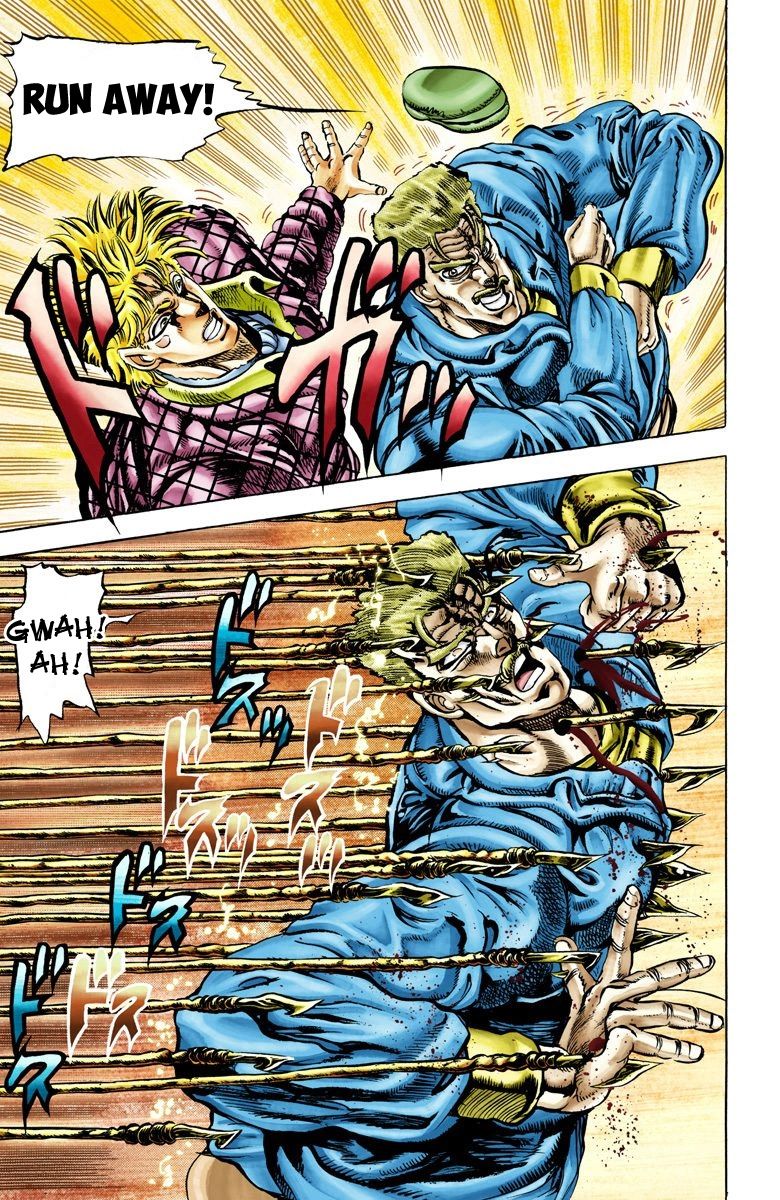 Read JoJo's Bizarre Adventure Part 2 Battle Tendency Official Colored Manga Online