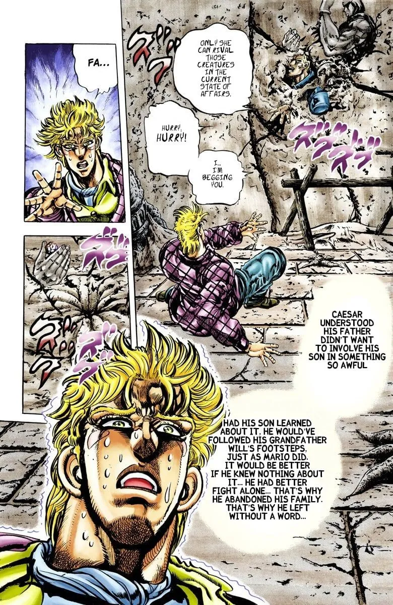 Read JoJo's Bizarre Adventure Part 2 Battle Tendency Official Colored Manga Online