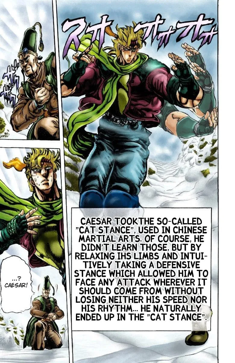 Read JoJo's Bizarre Adventure Part 2 Battle Tendency Official Colored Manga Online