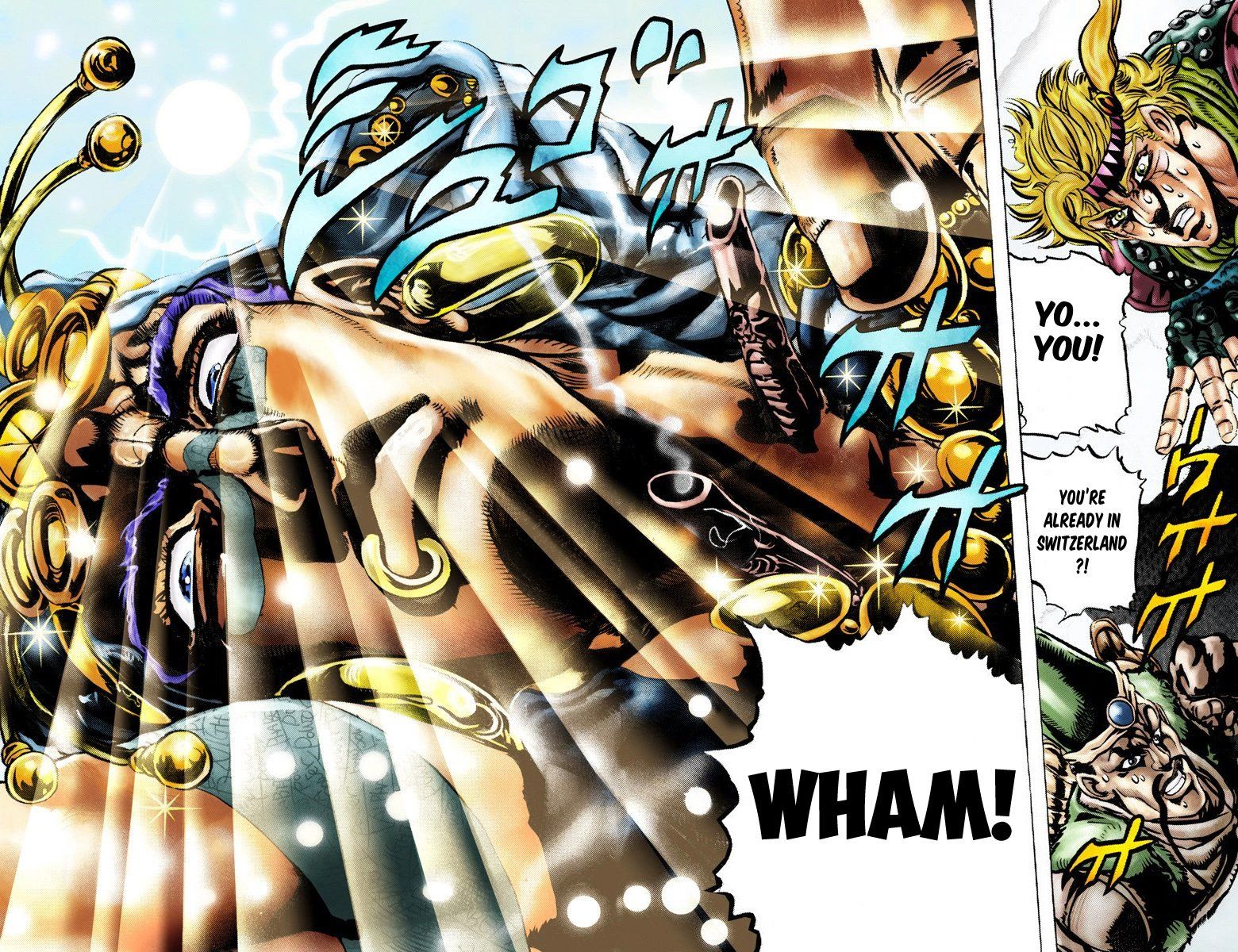 Read JoJo's Bizarre Adventure Part 2 Battle Tendency Official Colored Manga Online