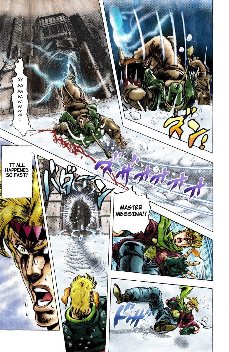 Read JoJo's Bizarre Adventure Part 2 Battle Tendency Official Colored Manga Online