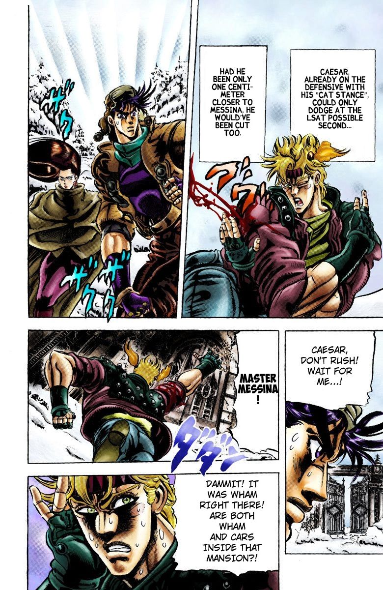 Read JoJo's Bizarre Adventure Part 2 Battle Tendency Official Colored Manga Online