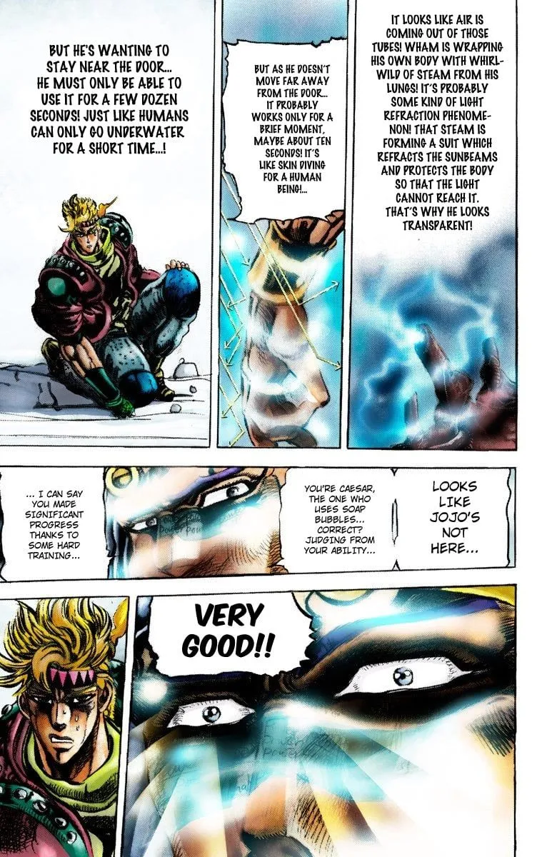 Read JoJo's Bizarre Adventure Part 2 Battle Tendency Official Colored Manga Online