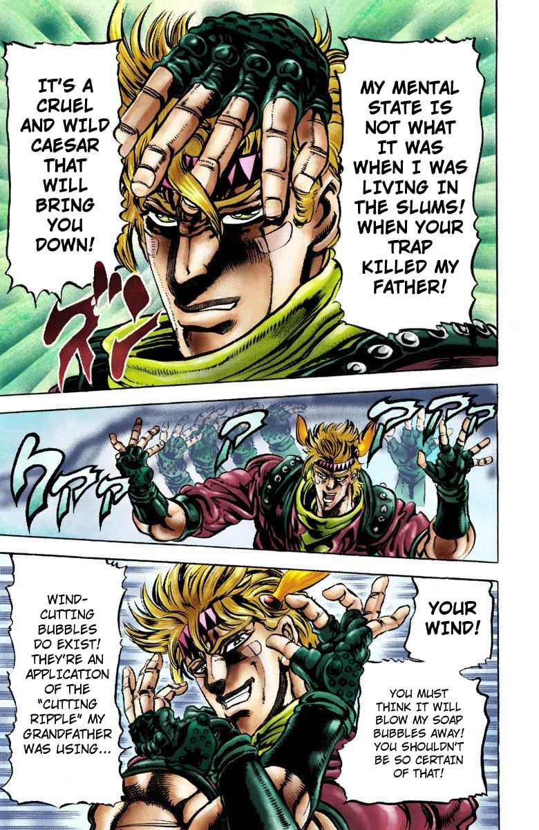 Read JoJo's Bizarre Adventure Part 2 Battle Tendency Official Colored Manga Online