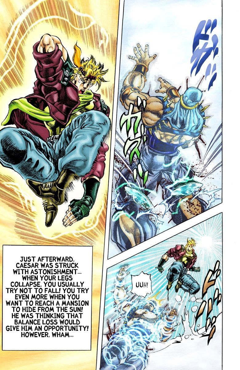 Read JoJo's Bizarre Adventure Part 2 Battle Tendency Official Colored Manga Online
