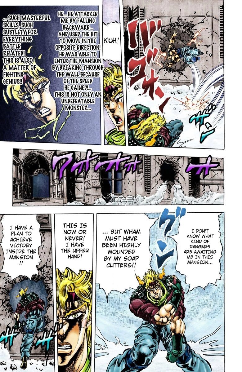 Read JoJo's Bizarre Adventure Part 2 Battle Tendency Official Colored Manga Online