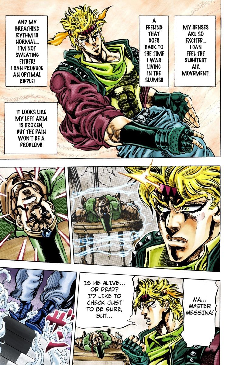 Read JoJo's Bizarre Adventure Part 2 Battle Tendency Official Colored Manga Online