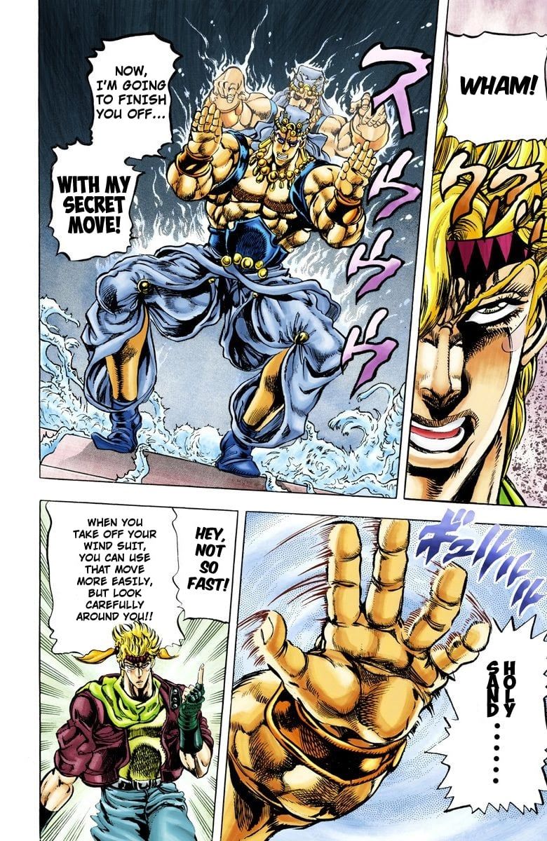 Read JoJo's Bizarre Adventure Part 2 Battle Tendency Official Colored Manga Online