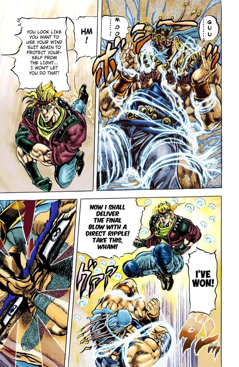 Read JoJo's Bizarre Adventure Part 2 Battle Tendency Official Colored Manga Online