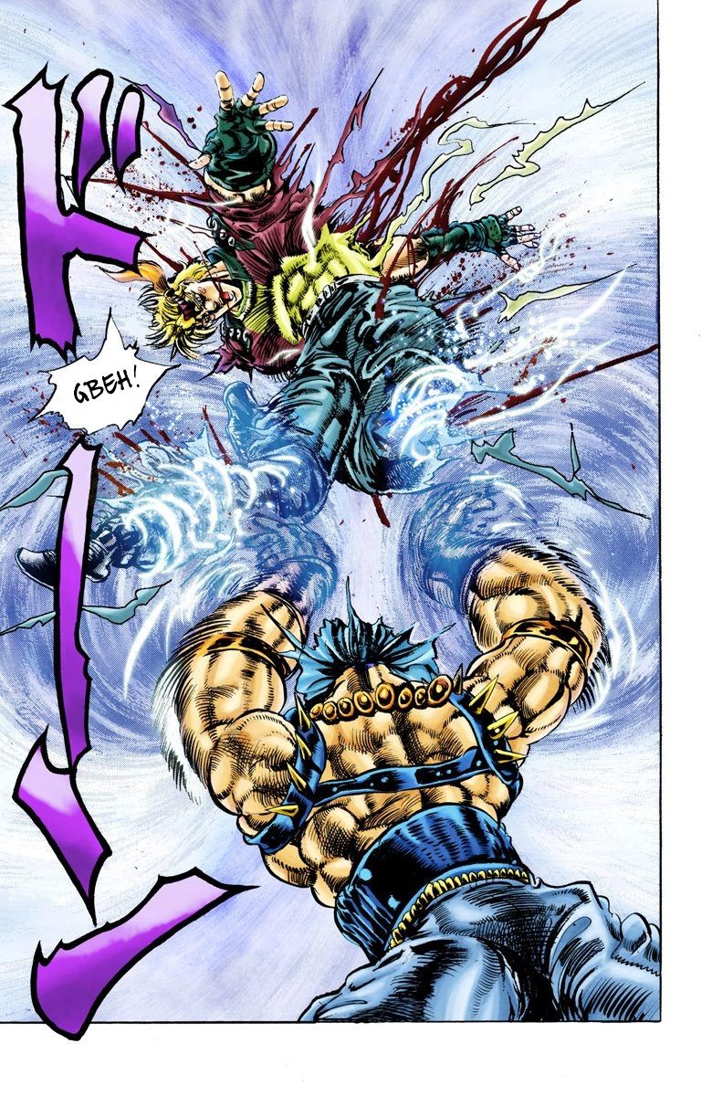 Read JoJo's Bizarre Adventure Part 2 Battle Tendency Official Colored Manga Online