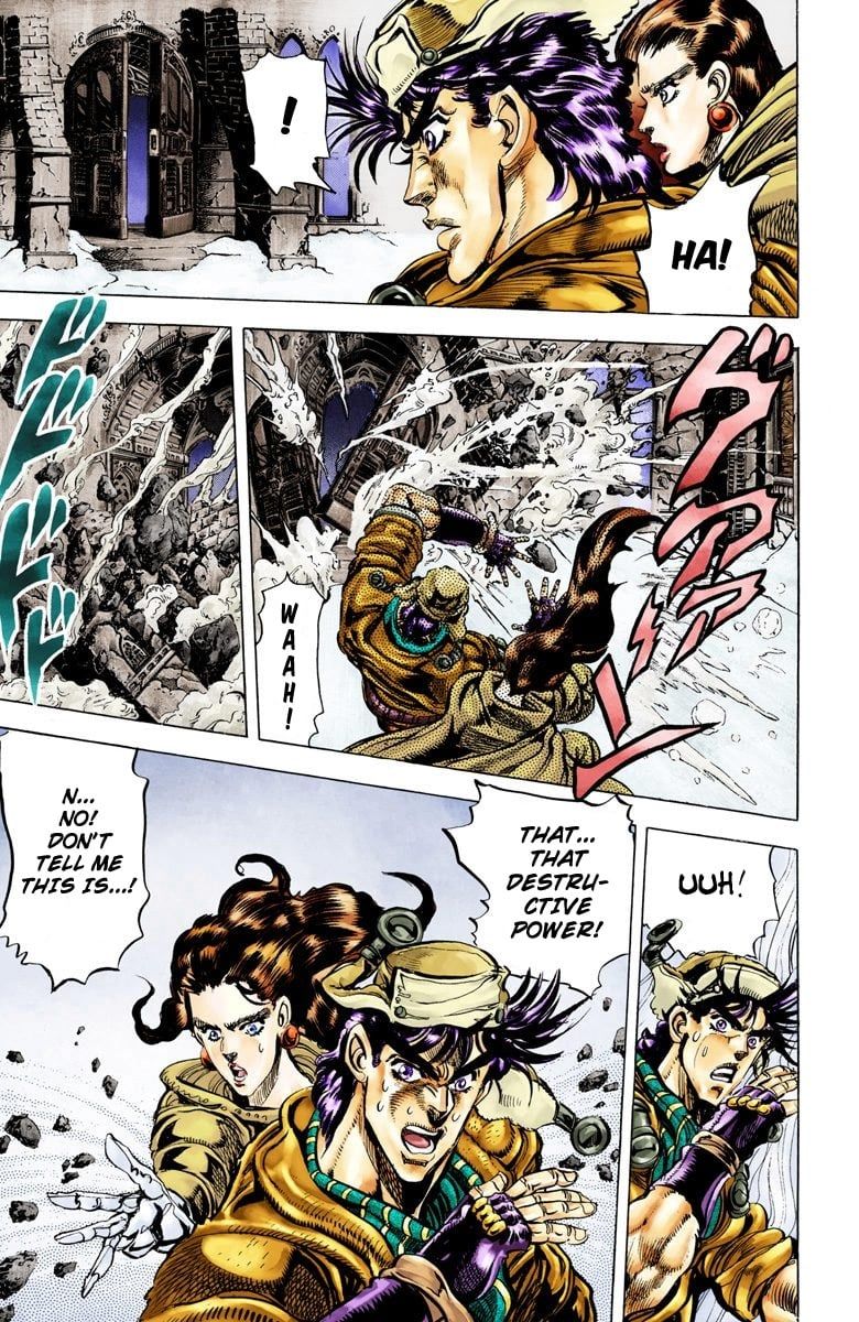 Read JoJo's Bizarre Adventure Part 2 Battle Tendency Official Colored Manga Online