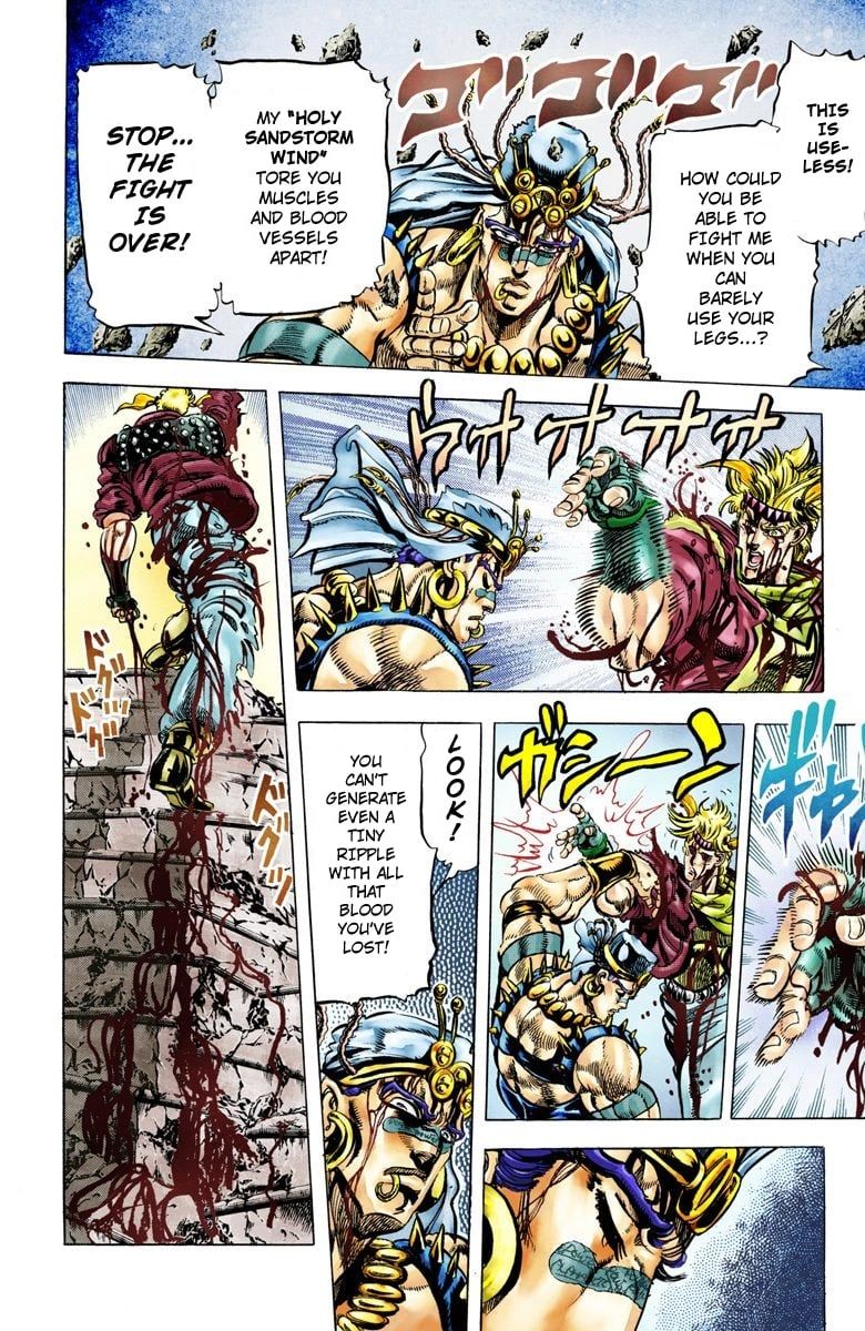 Read JoJo's Bizarre Adventure Part 2 Battle Tendency Official Colored Manga Online