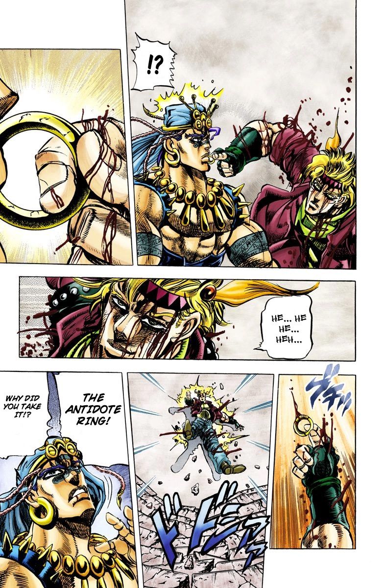 Read JoJo's Bizarre Adventure Part 2 Battle Tendency Official Colored Manga Online