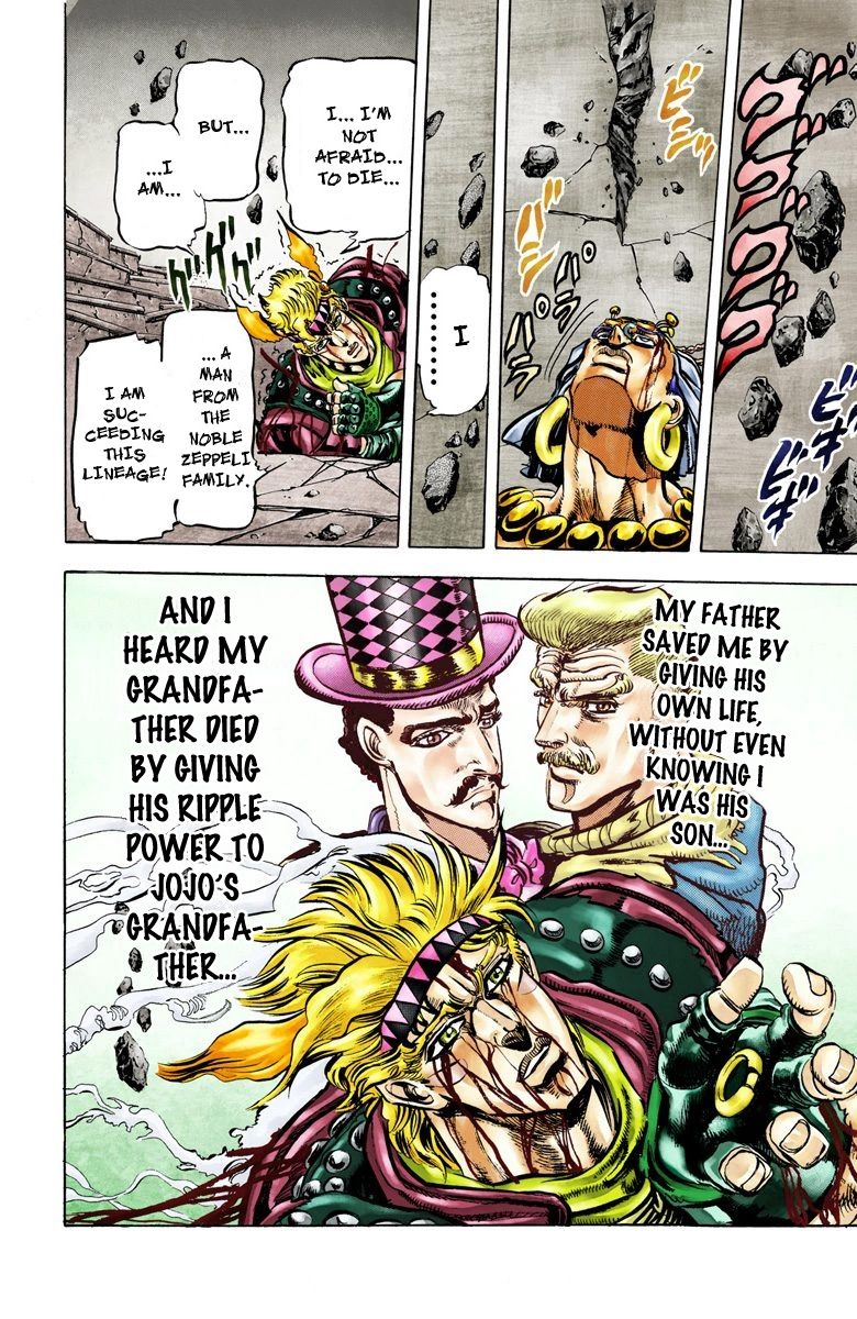 Read JoJo's Bizarre Adventure Part 2 Battle Tendency Official Colored Manga Online