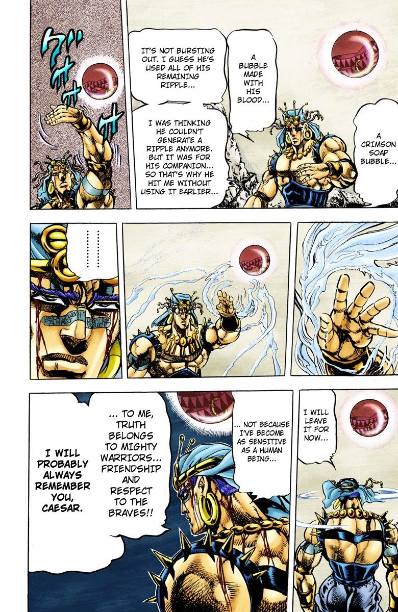 Read JoJo's Bizarre Adventure Part 2 Battle Tendency Official Colored Manga Online