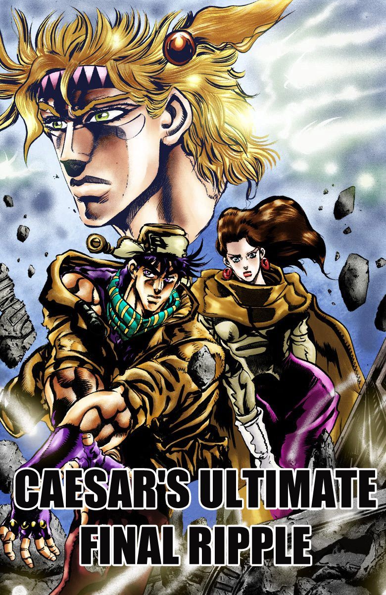 Read JoJo's Bizarre Adventure Part 2 Battle Tendency Official Colored Manga Online