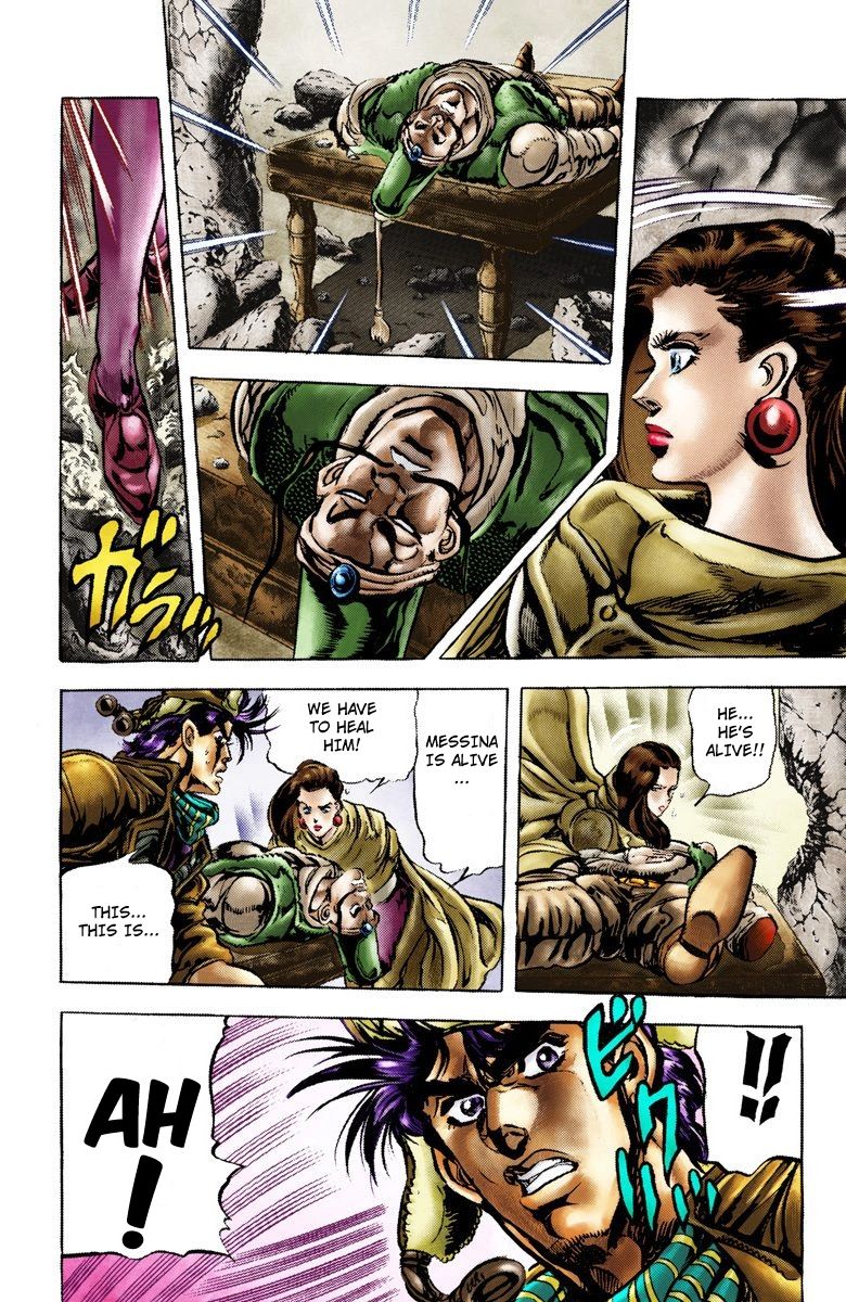 Read JoJo's Bizarre Adventure Part 2 Battle Tendency Official Colored Manga Online