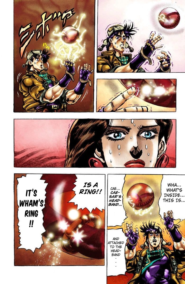 Read JoJo's Bizarre Adventure Part 2 Battle Tendency Official Colored Manga Online