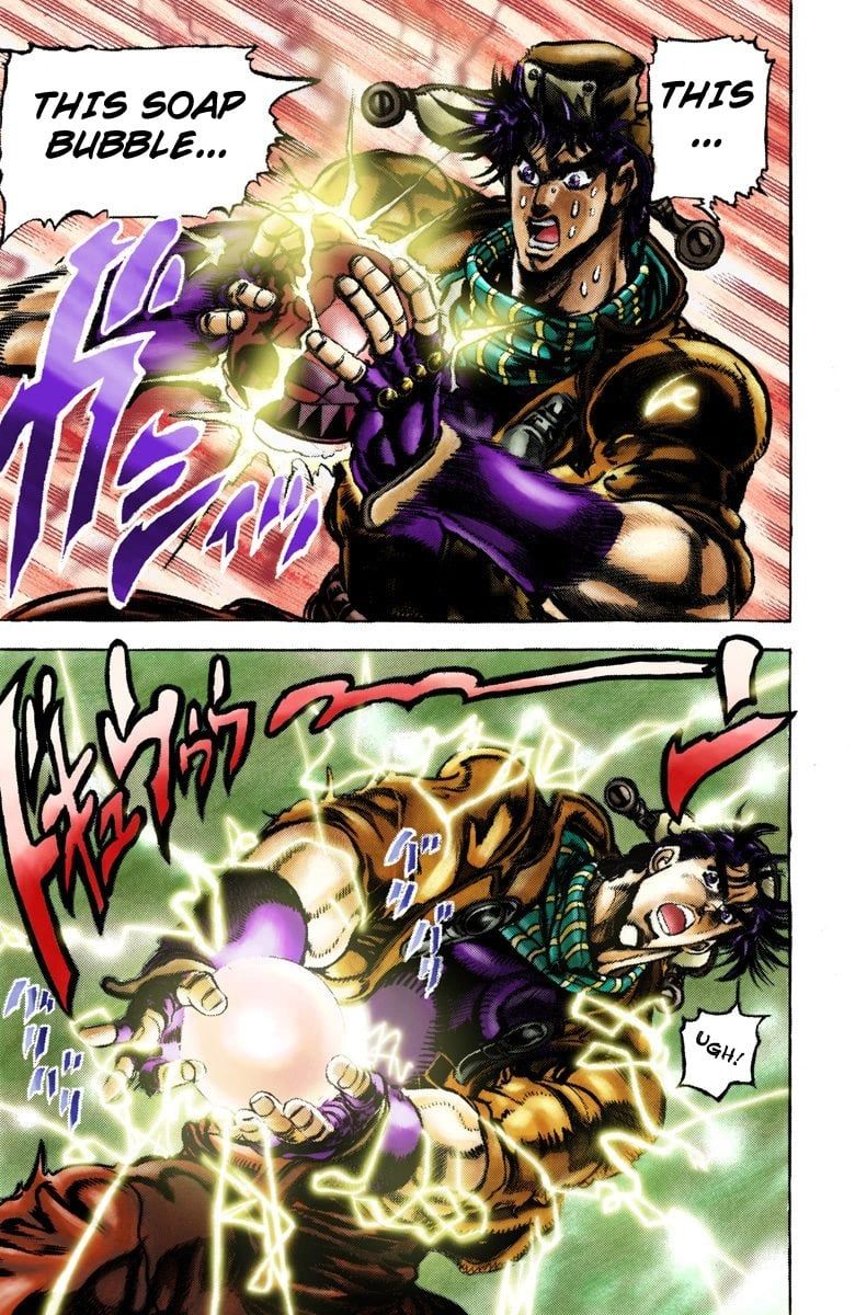 Read JoJo's Bizarre Adventure Part 2 Battle Tendency Official Colored Manga Online