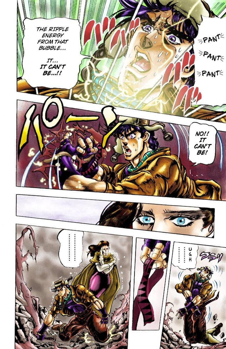 Read JoJo's Bizarre Adventure Part 2 Battle Tendency Official Colored Manga Online