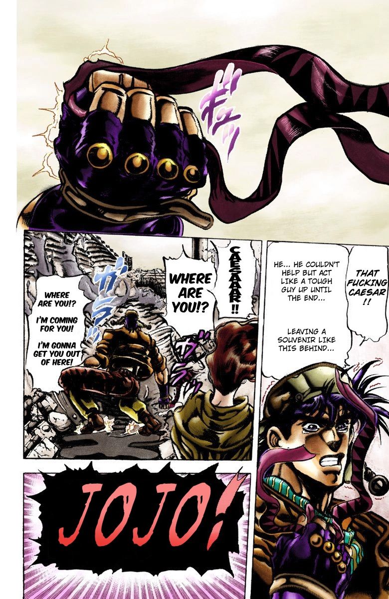 Read JoJo's Bizarre Adventure Part 2 Battle Tendency Official Colored Manga Online