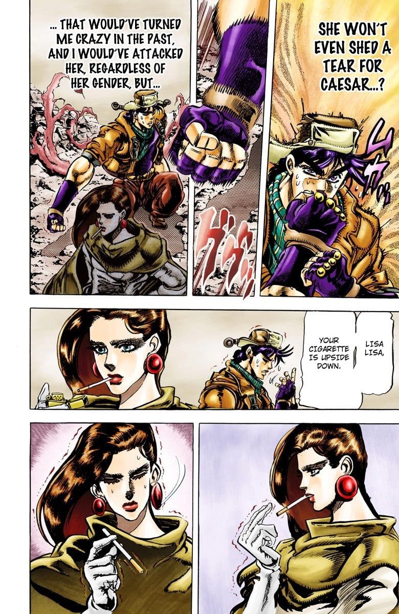Read JoJo's Bizarre Adventure Part 2 Battle Tendency Official Colored Manga Online