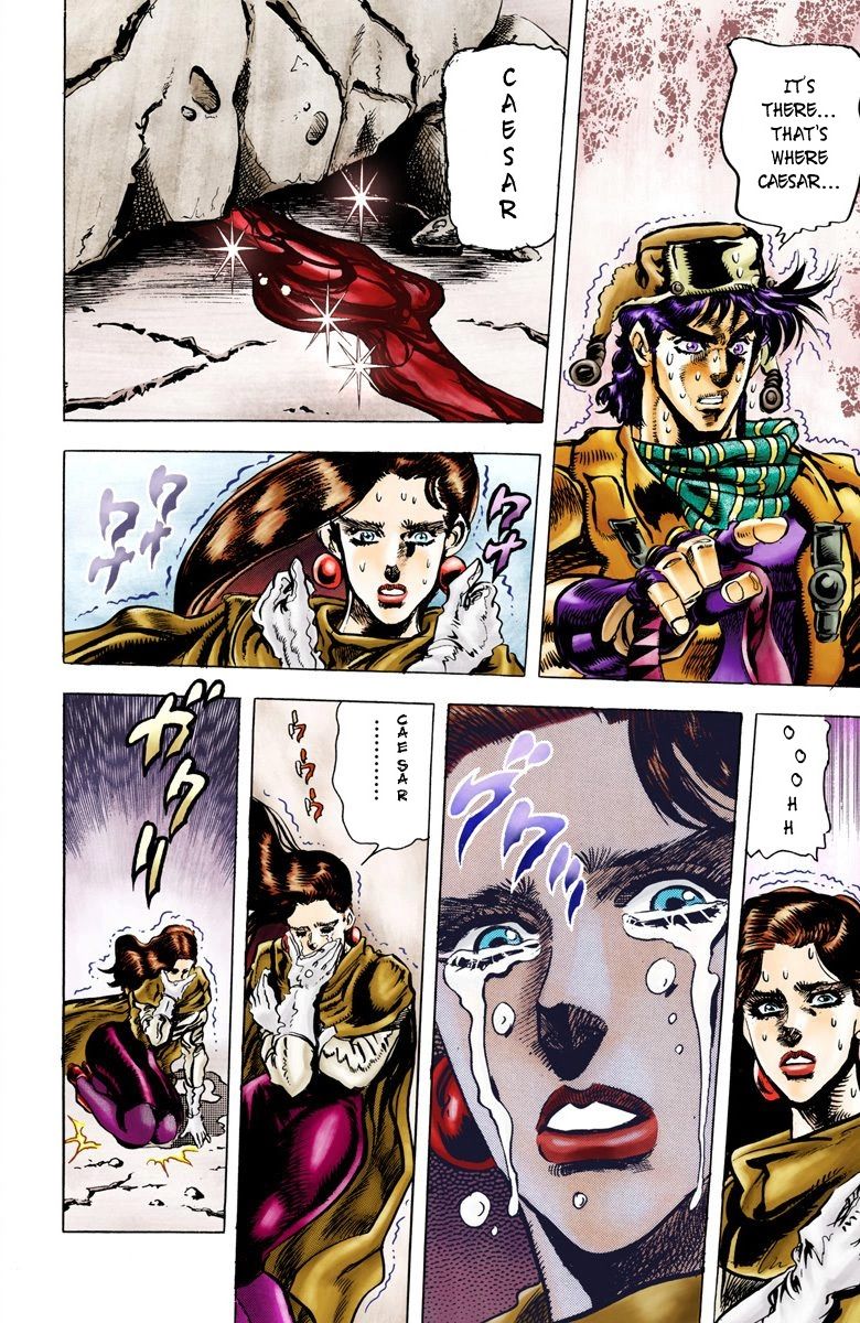 Read JoJo's Bizarre Adventure Part 2 Battle Tendency Official Colored Manga Online