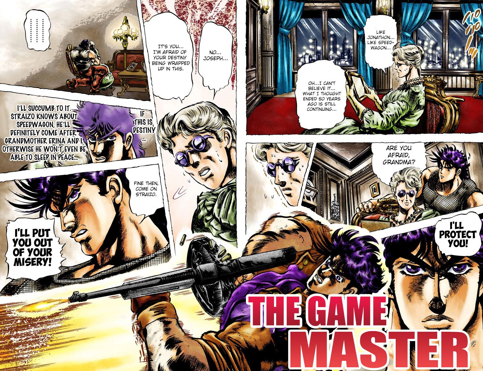 Read JoJo's Bizarre Adventure Part 2 Battle Tendency Official Colored Manga Online