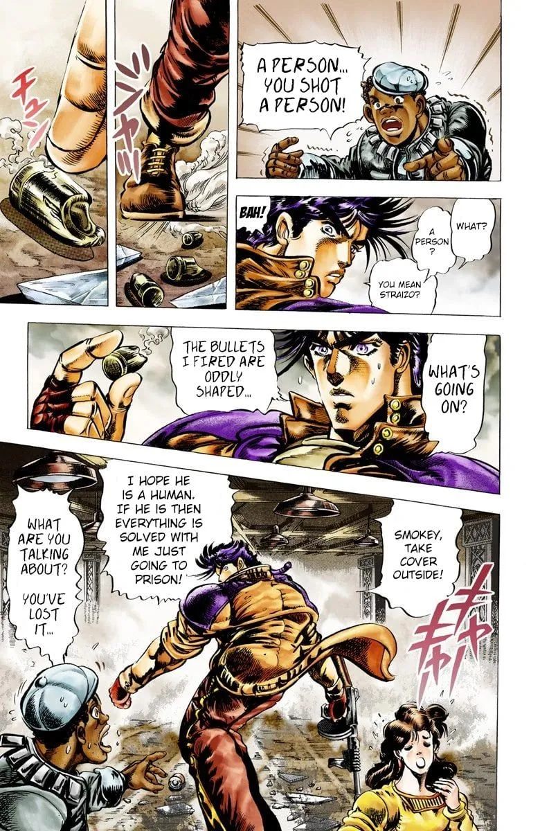 Read JoJo's Bizarre Adventure Part 2 Battle Tendency Official Colored Manga Online