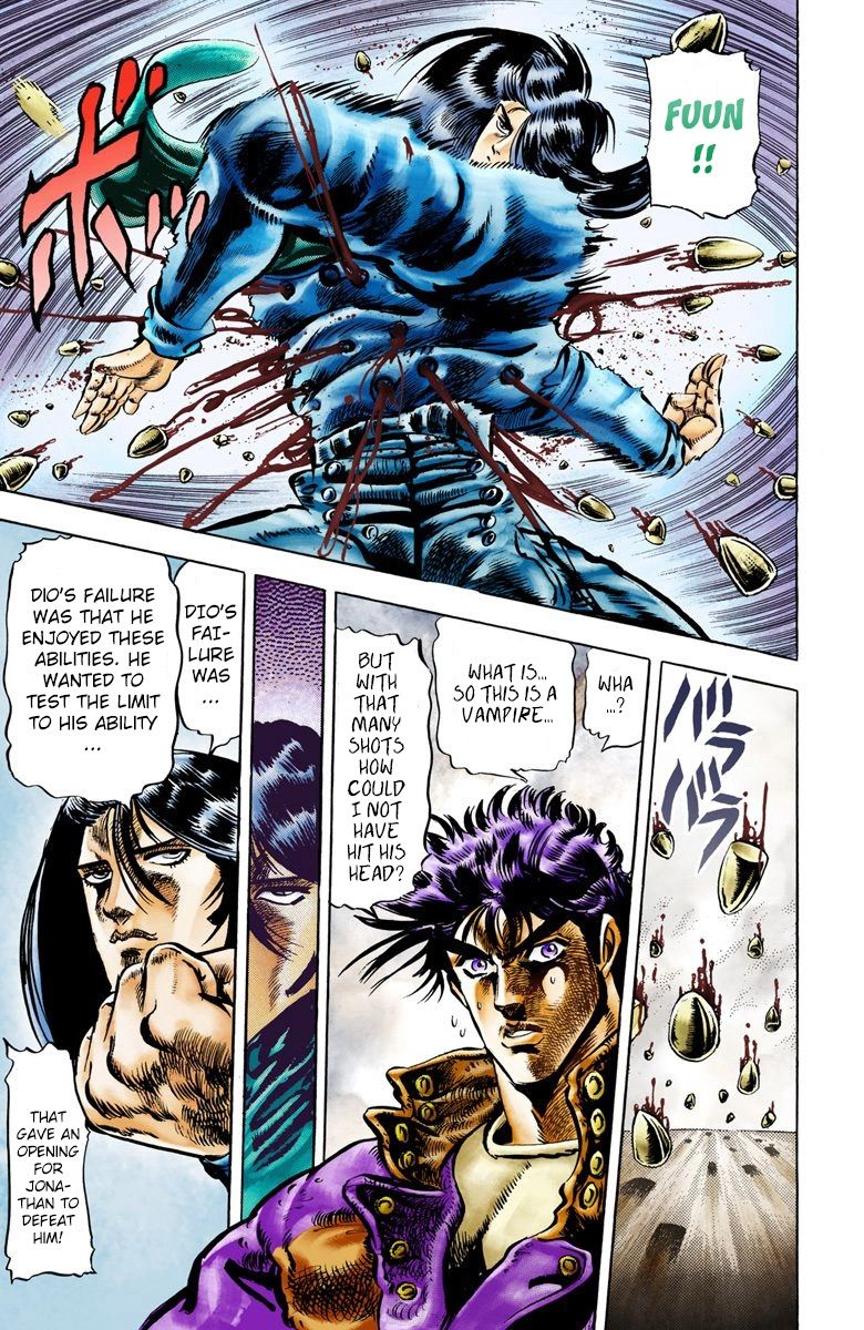Read JoJo's Bizarre Adventure Part 2 Battle Tendency Official Colored Manga Online