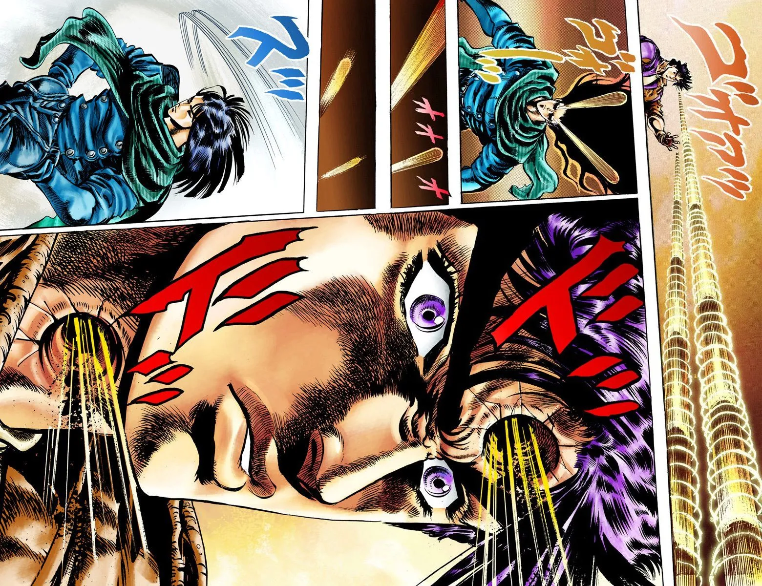 Read JoJo's Bizarre Adventure Part 2 Battle Tendency Official Colored Manga Online