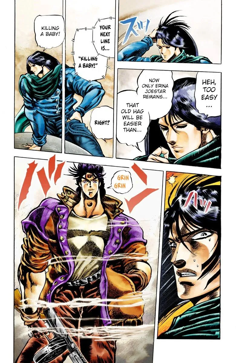 Read JoJo's Bizarre Adventure Part 2 Battle Tendency Official Colored Manga Online