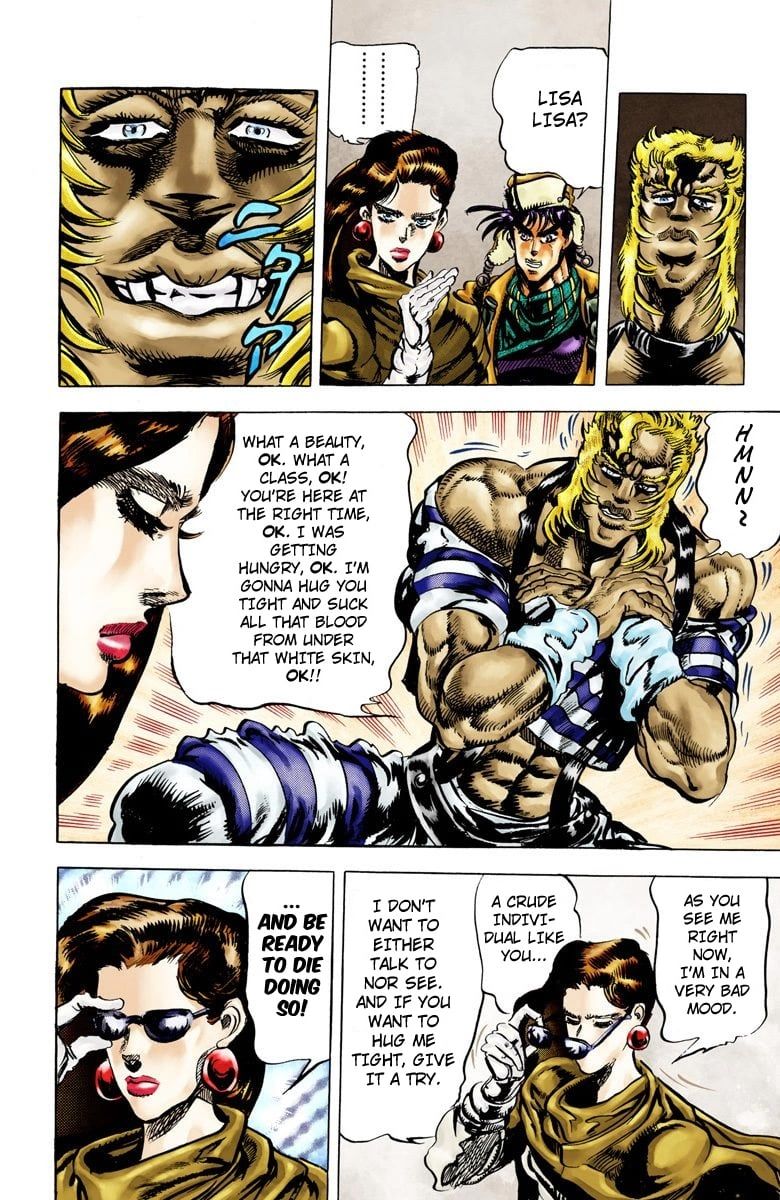 Read JoJo's Bizarre Adventure Part 2 Battle Tendency Official Colored Manga Online