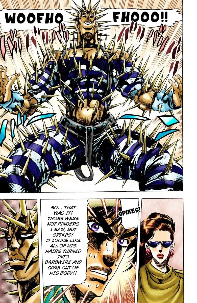 Read JoJo's Bizarre Adventure Part 2 Battle Tendency Official Colored Manga Online