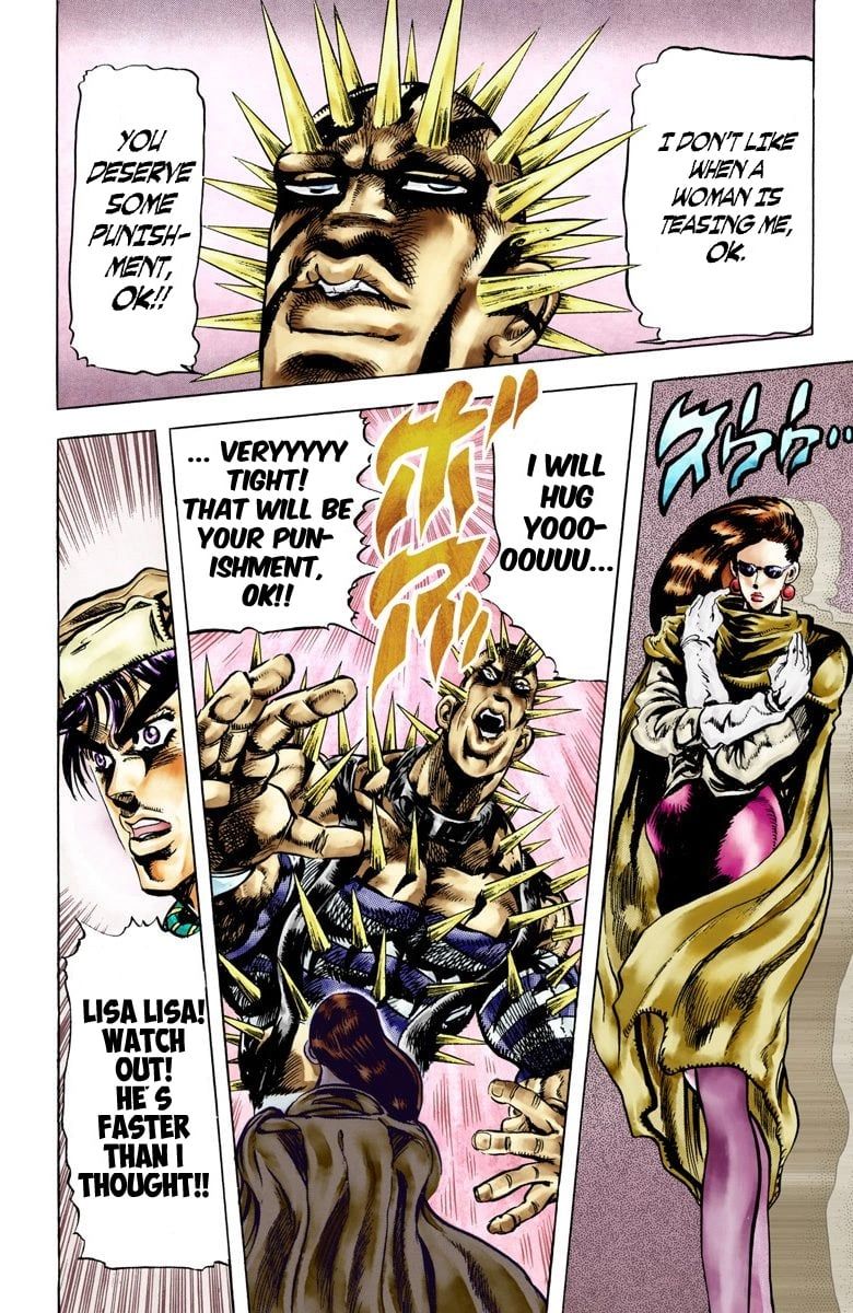 Read JoJo's Bizarre Adventure Part 2 Battle Tendency Official Colored Manga Online