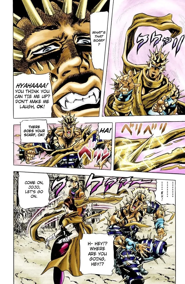 Read JoJo's Bizarre Adventure Part 2 Battle Tendency Official Colored Manga Online