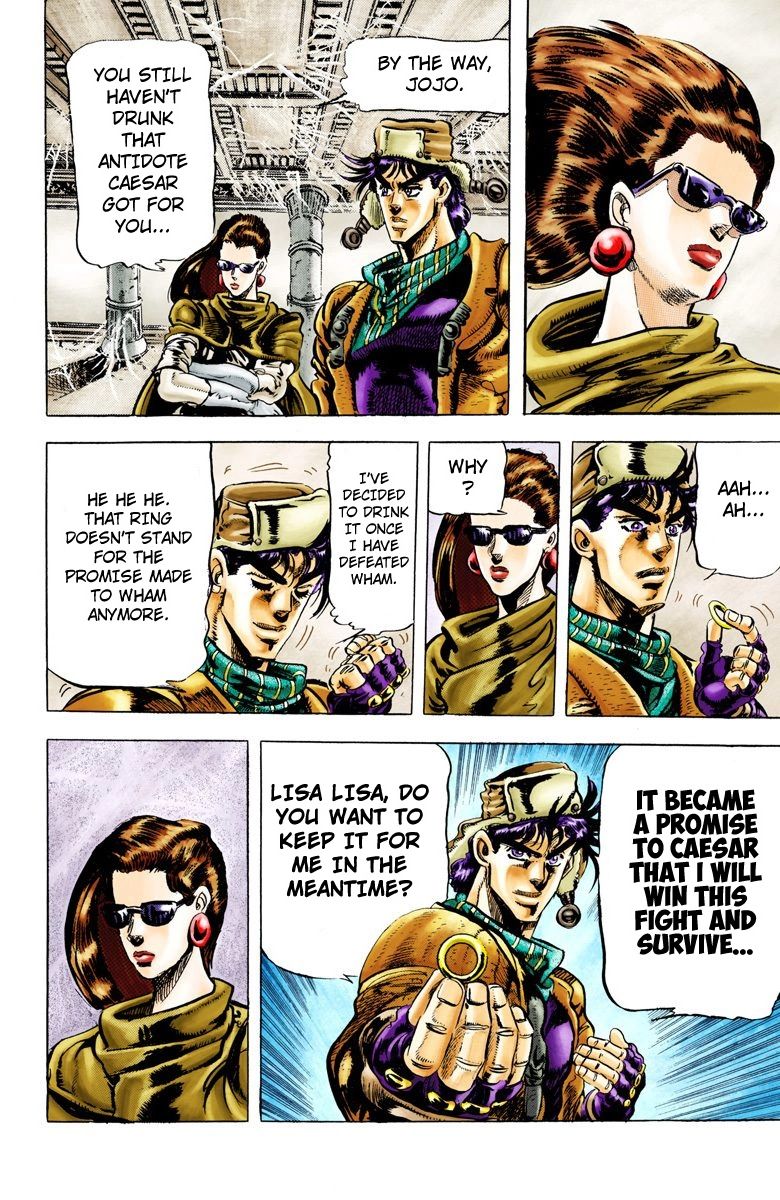 Read JoJo's Bizarre Adventure Part 2 Battle Tendency Official Colored Manga Online