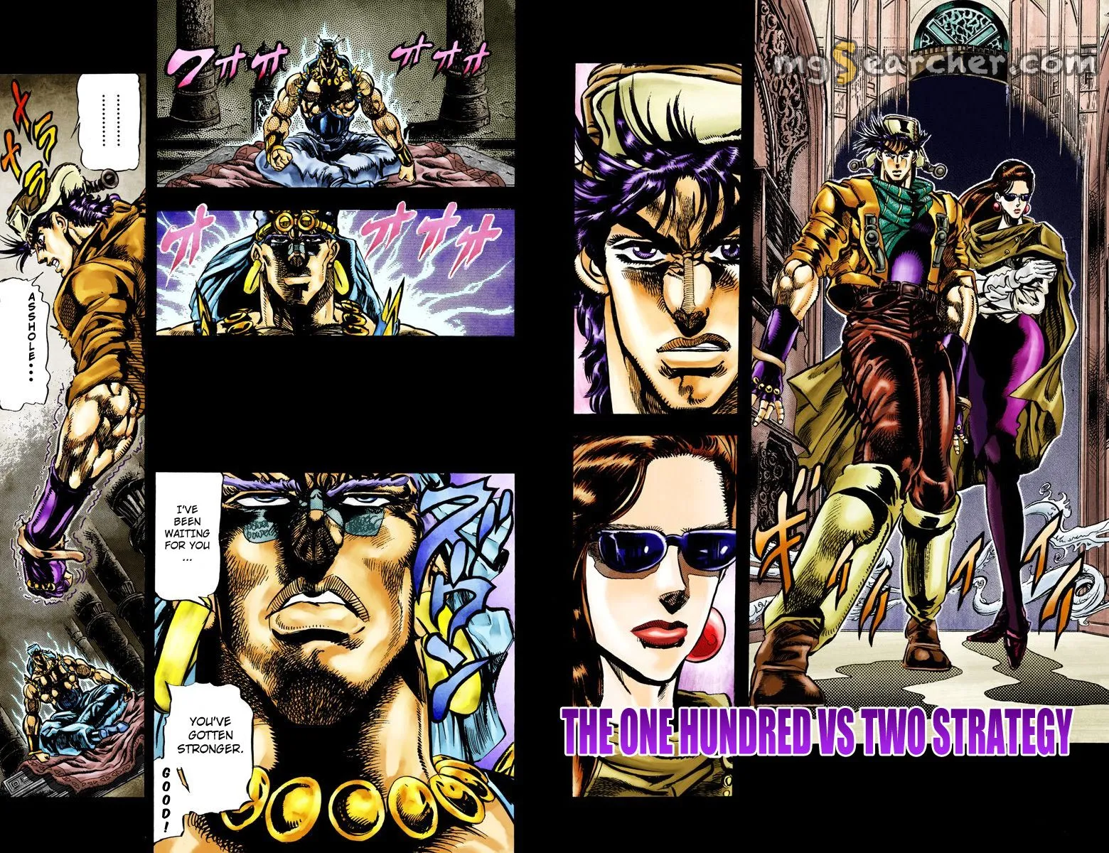 Read JoJo's Bizarre Adventure Part 2 Battle Tendency Official Colored Manga Online