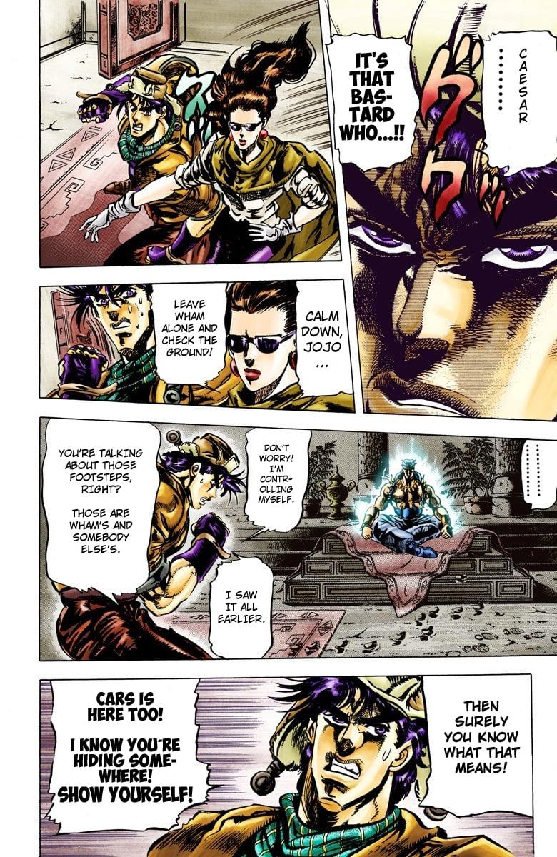 Read JoJo's Bizarre Adventure Part 2 Battle Tendency Official Colored Manga Online