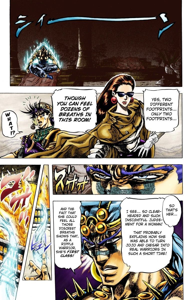 Read JoJo's Bizarre Adventure Part 2 Battle Tendency Official Colored Manga Online