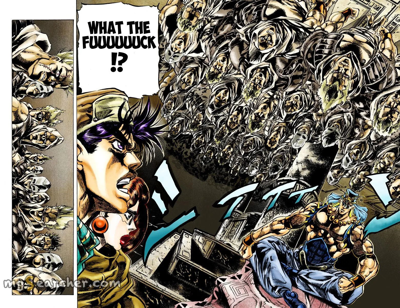 Read JoJo's Bizarre Adventure Part 2 Battle Tendency Official Colored Manga Online
